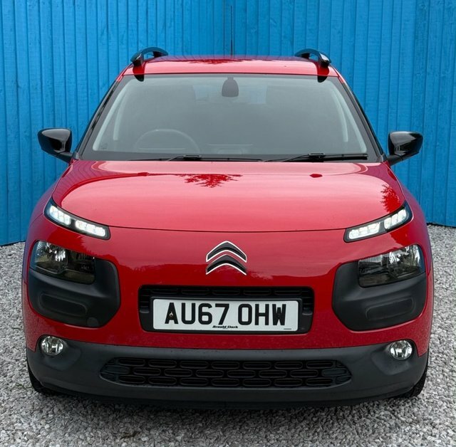 Citroen C4 Cactus 2017 1.2 Puretech Flair Hatchback Manua Red #3
