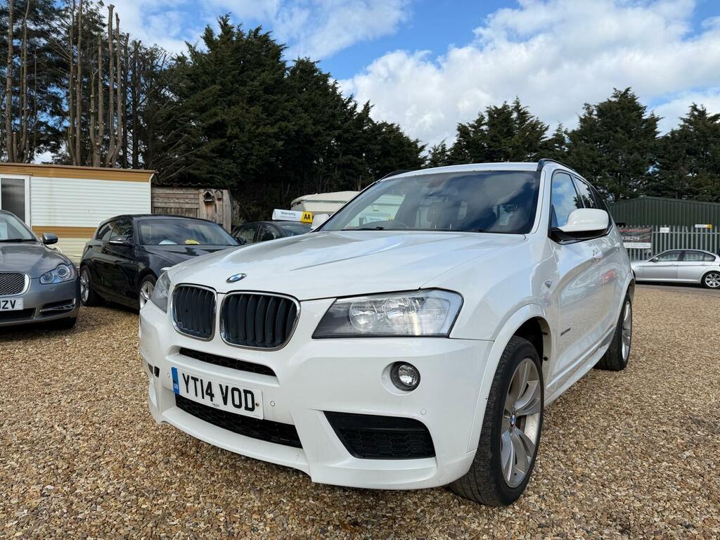 BMW X3 4X4 2.0 20D M Sport Xdrive Euro 5 Ss 2014 White #2