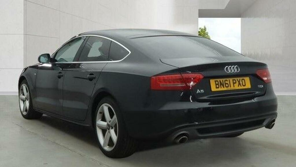 Audi A5 Hatchback 2.7 Tdi V6 S Line Sportback Multitronic Black #3