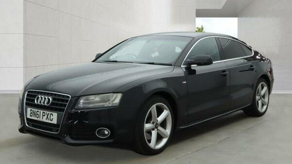 Audi A5 Hatchback 2.7 Tdi V6 S Line Sportback Multitronic Black #2