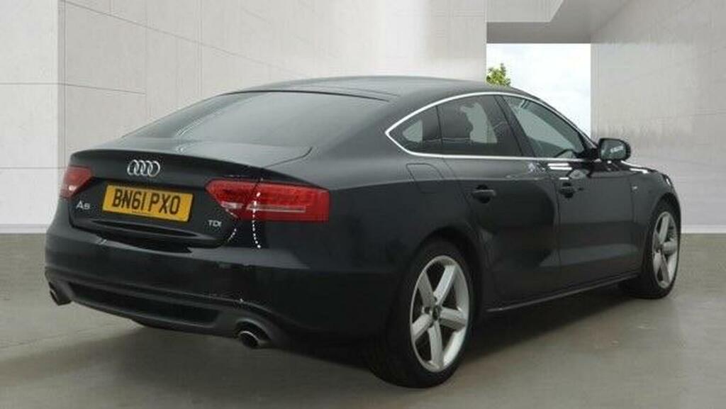 Audi A5 Hatchback 2.7 Tdi V6 S Line Sportback Multitronic Black #5