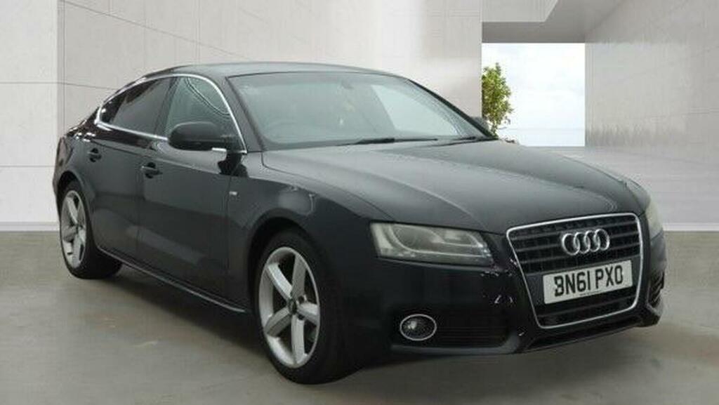 Audi A5 Hatchback 2.7 Tdi V6 S Line Sportback Multitronic Black