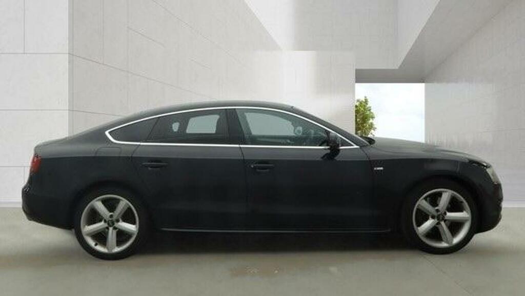 Audi A5 Hatchback 2.7 Tdi V6 S Line Sportback Multitronic Black #4