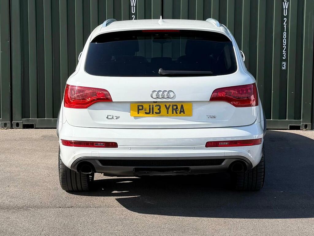 Audi Q7 3.0 Tdi V6 S Line Plus Tiptronic Quattro Euro 5 S PJ13YRA White #5