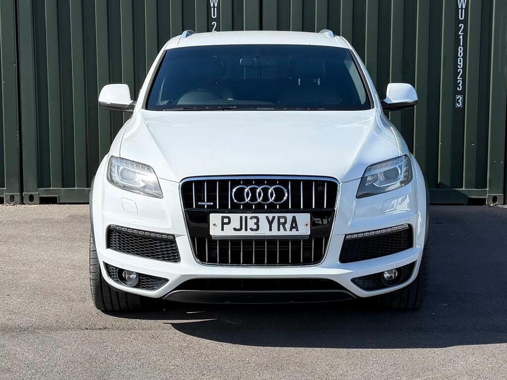 Audi Q7 3.0 Tdi V6 S Line Plus Tiptronic Quattro Euro 5 S PJ13YRA White #2