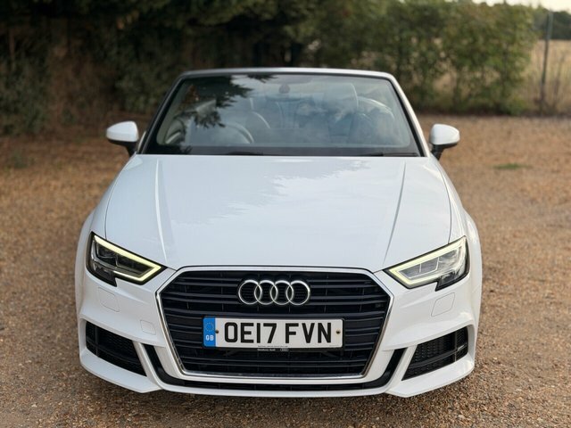 Audi A3 Cabriolet 2.0 Tdi S Line Convertible Euro White #3