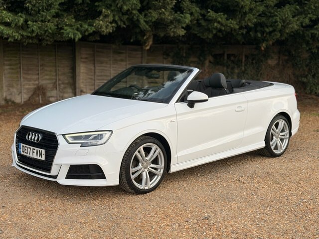 Audi A3 Cabriolet 2.0 Tdi S Line Convertible Euro White #5