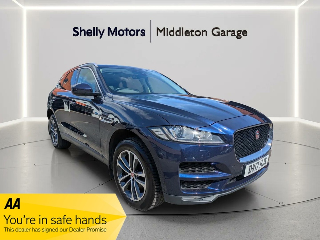 Jaguar F-Pace 2.0D Portfolio Awd Blue