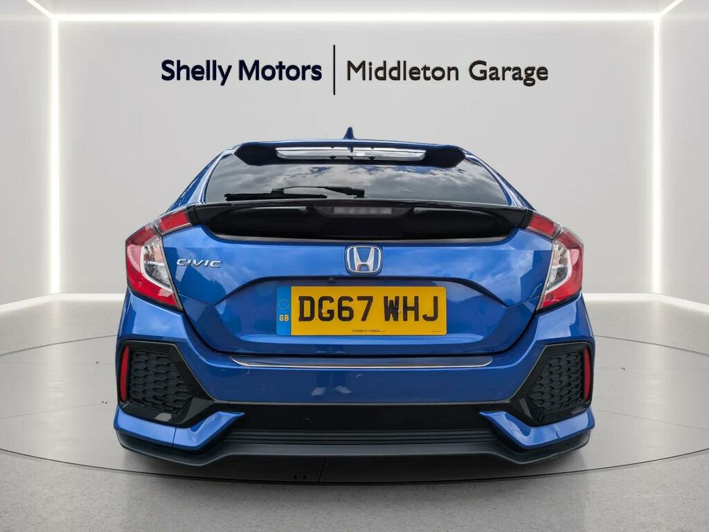 Honda Civic 1.5 Vtec Turbo Prestige Cvt Blue #5