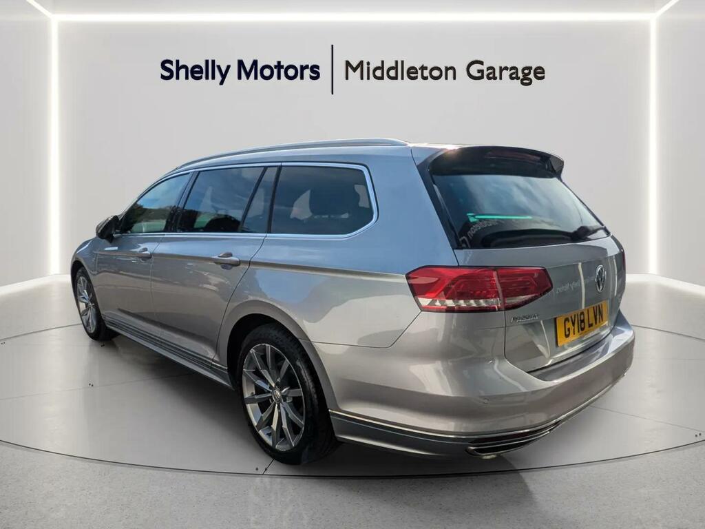 Volkswagen Passat 2.0 Tdi R-line Dsg Panoramic Roof Silver #4