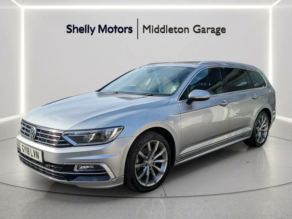 Volkswagen Passat 2.0 Tdi R-line Dsg Panoramic Roof Silver #2