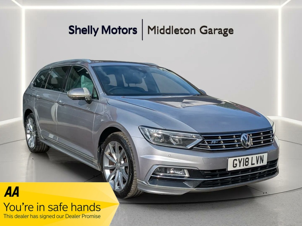 Volkswagen Passat 2.0 Tdi R-line Dsg Panoramic Roof Silver