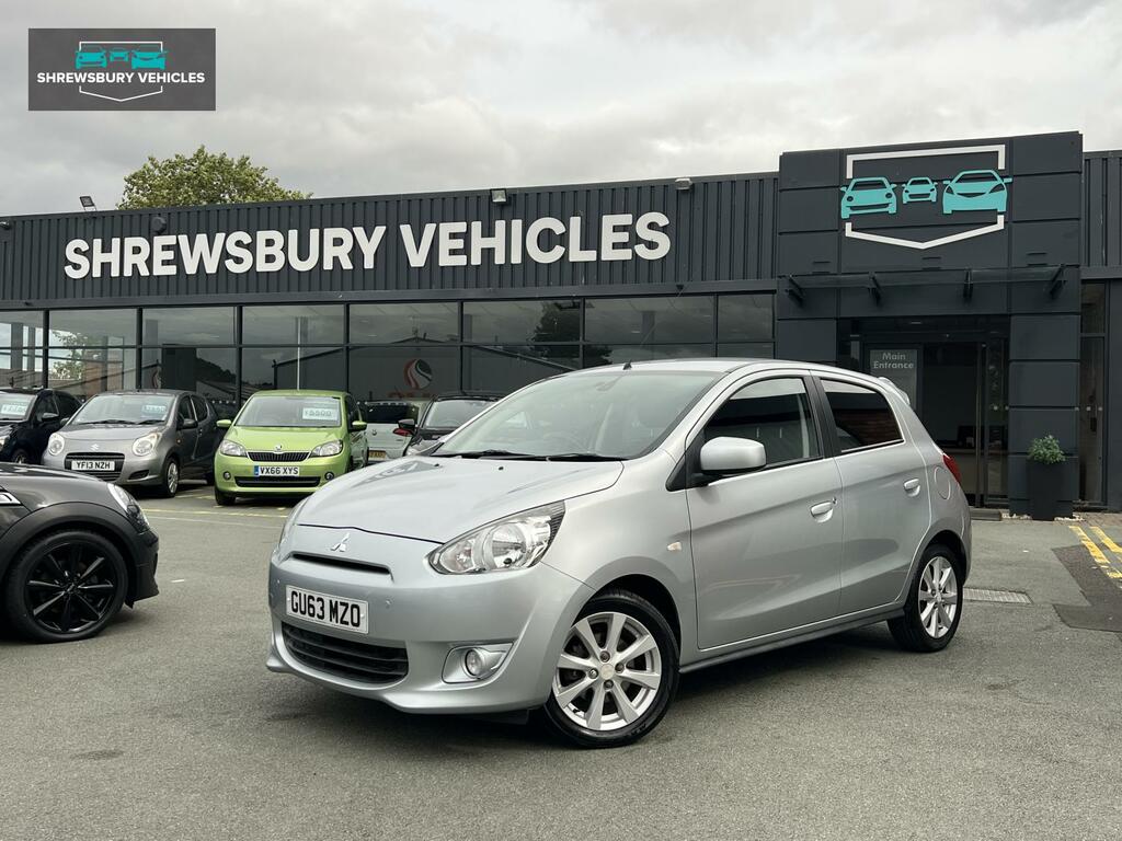 Mitsubishi Mirage 1.2 3 Hatchback Euro 5 S S 79 Silver