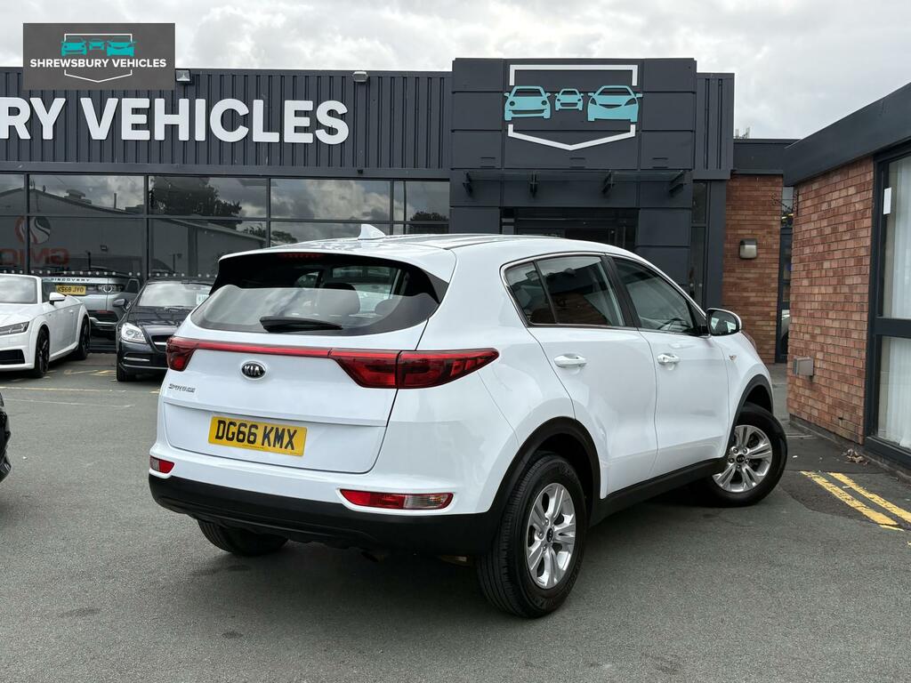 Kia Sportage 1 White #2