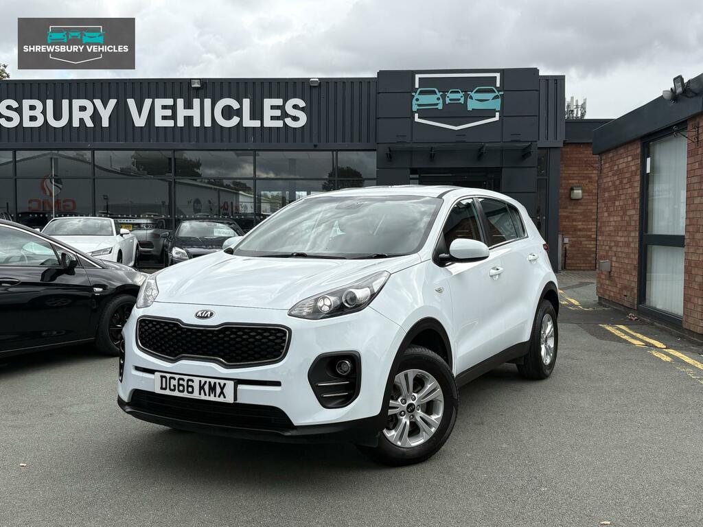 Kia Sportage 1 White #3