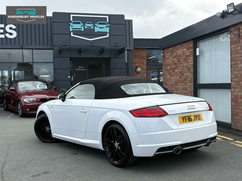 Audi TT 1.8 Tfsi S Line Roadster Euro 6 Ss Blue #12