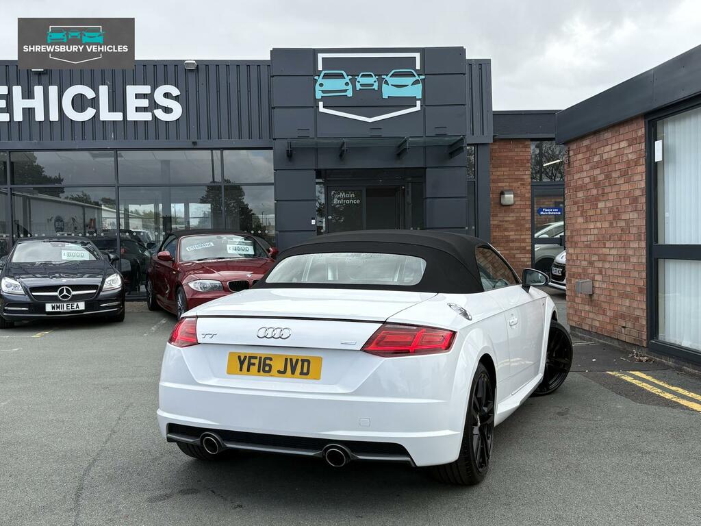 Audi TT 1.8 Tfsi S Line Roadster Euro 6 Ss Blue #13