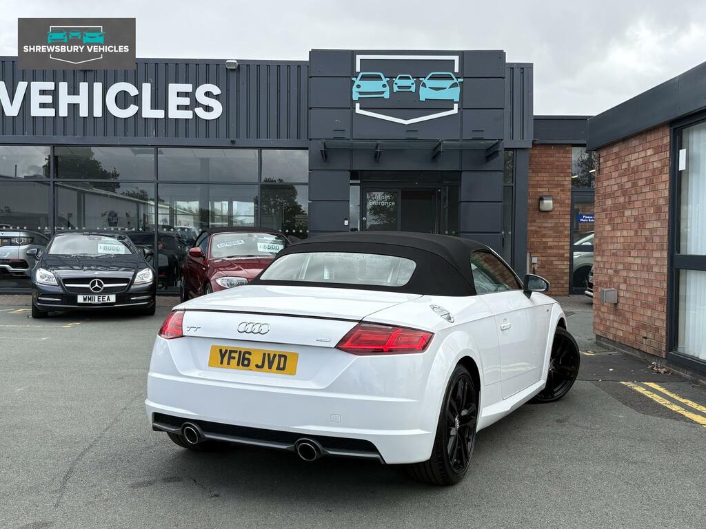 Audi TT 1.8 Tfsi S Line Roadster Euro 6 Ss Blue #14