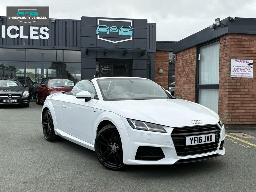 Audi TT 1.8 Tfsi S Line Roadster Euro 6 Ss Blue #7