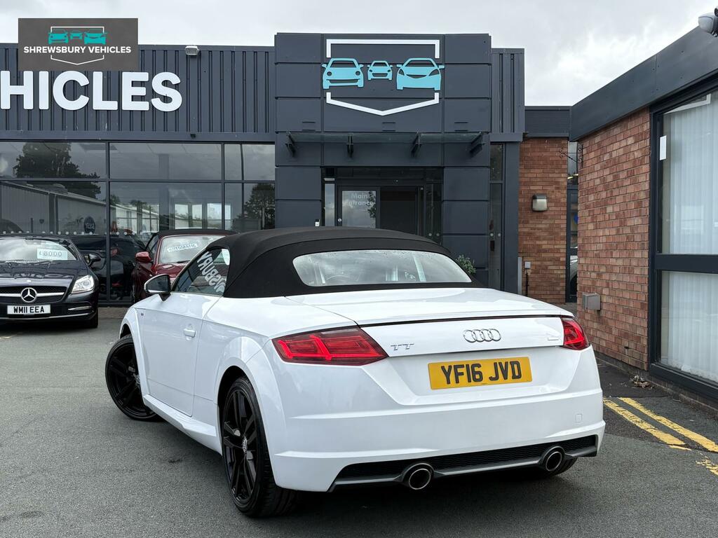 Audi TT 1.8 Tfsi S Line Roadster Euro 6 Ss Blue #9
