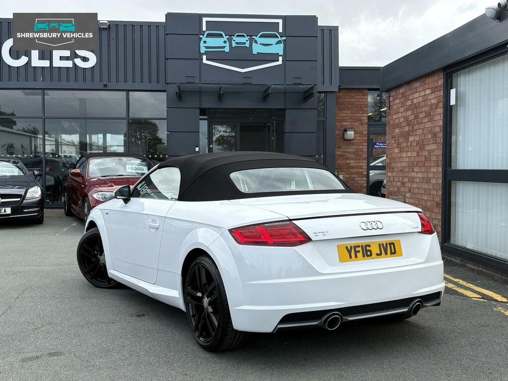 Audi TT 1.8 Tfsi S Line Roadster Euro 6 Ss Blue #11