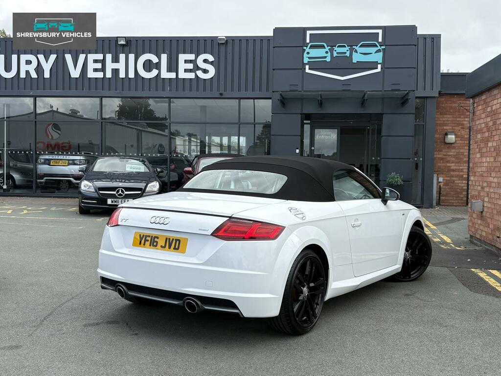 Audi TT 2.0 Tdi Ultra S Line Roadster Eu White #2