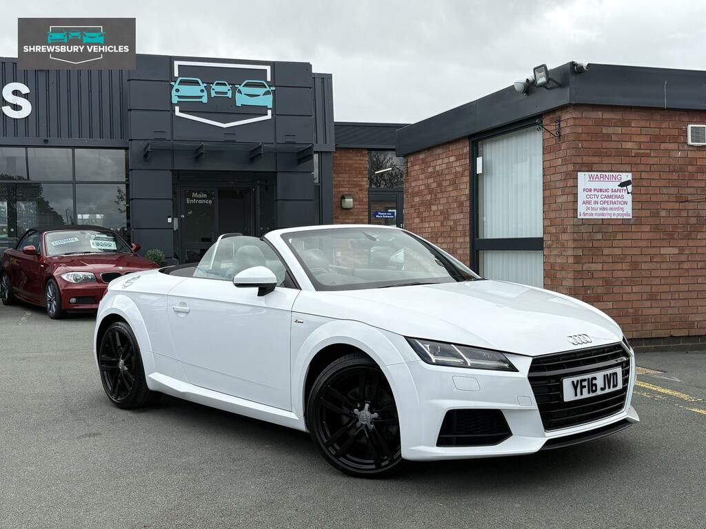 Audi TT 1.8 Tfsi S Line Roadster Euro 6 Ss Blue #8