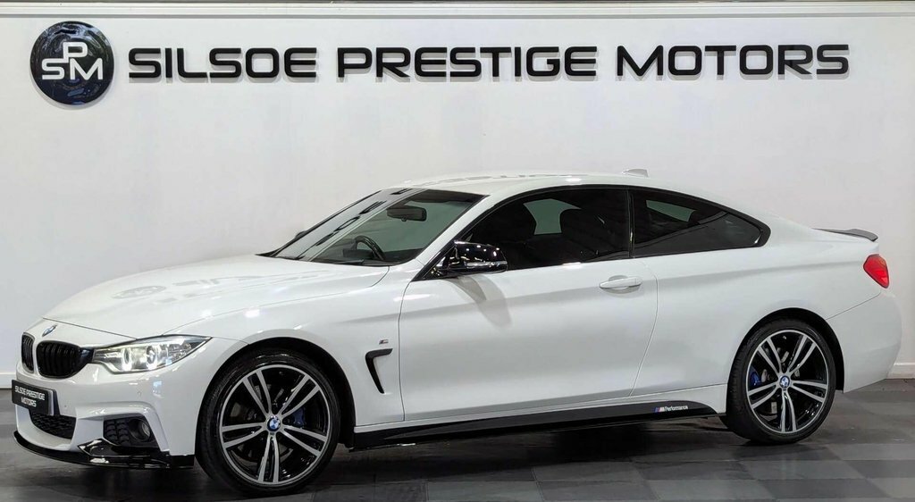 BMW 4 Series 2.0 420I Xdrive M Sport 4Wd White #4