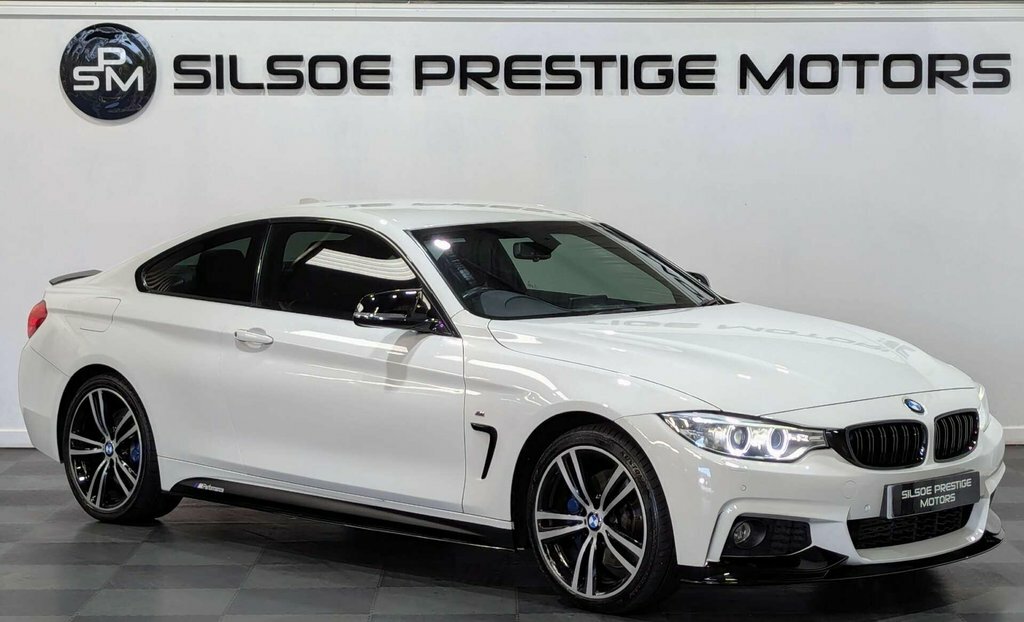BMW 4 Series 2.0 420I Xdrive M Sport 4Wd White #3