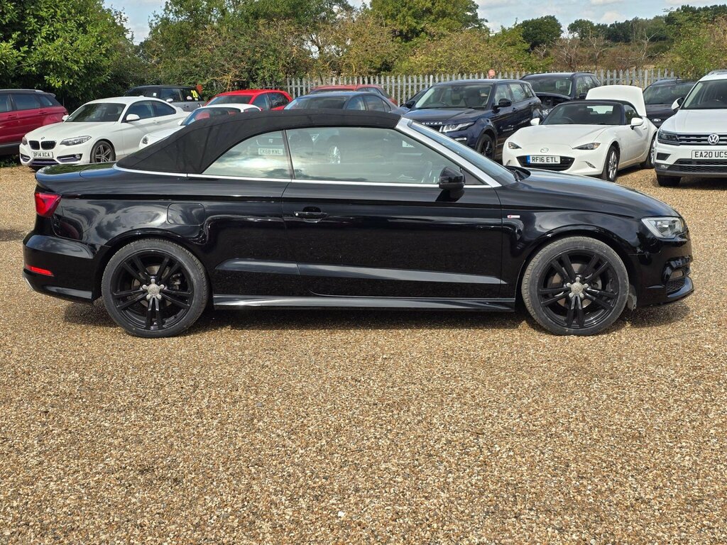 Audi A3 Cabriolet 2.0 Tdi S Line Euro 6 Ss Black #6
