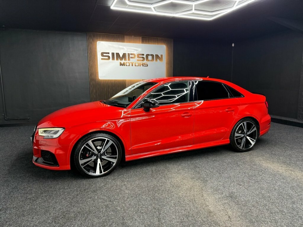 Audi RS3 Saloon Red #3