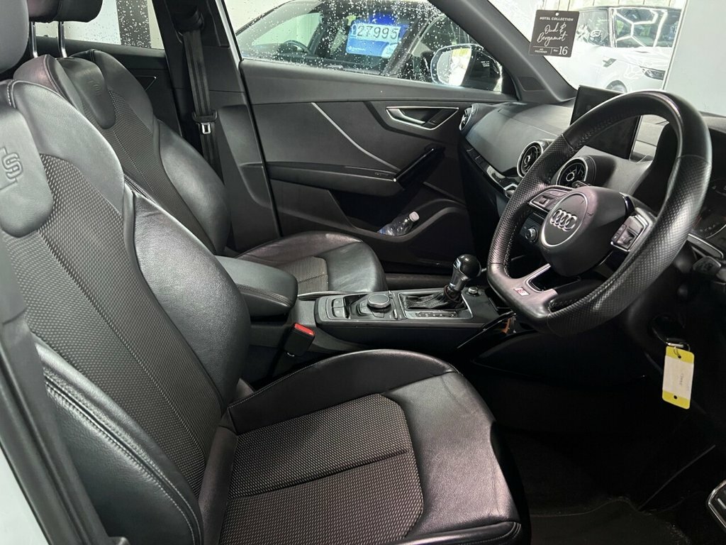 Audi Q2 Tfsi S Line Black Edition White #2