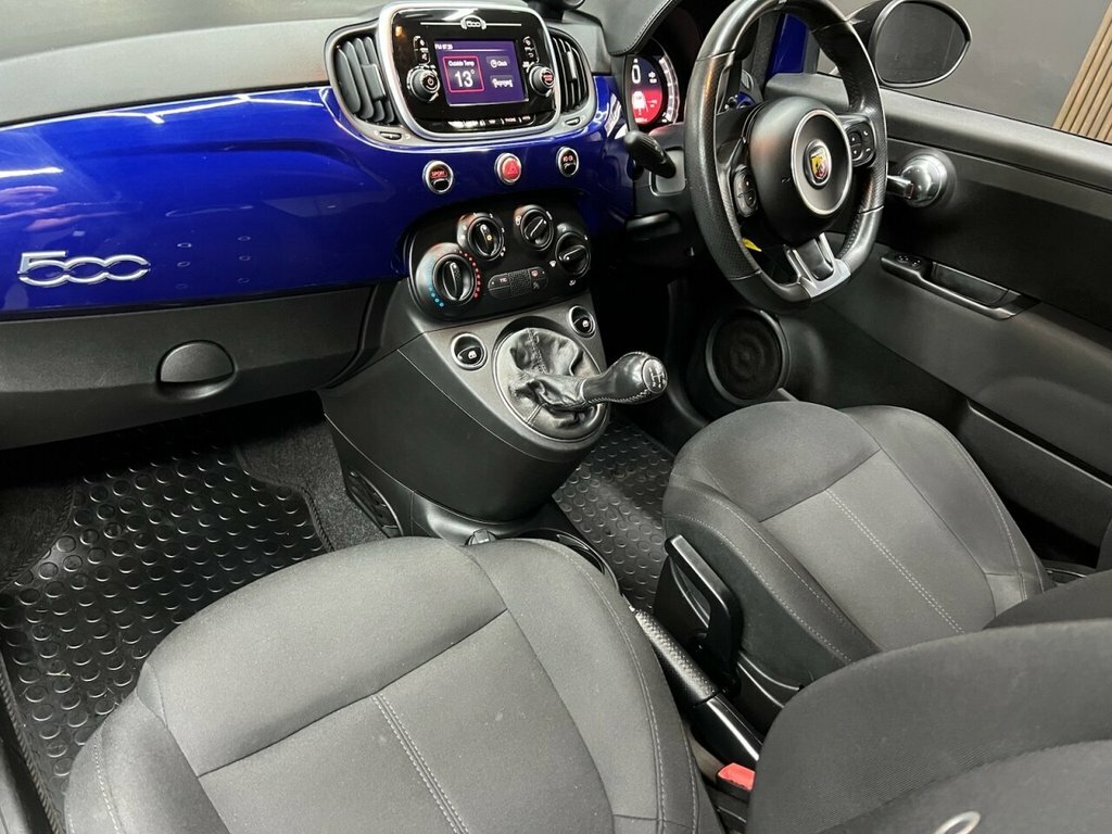 Abarth 595 Hatchback Blue #2