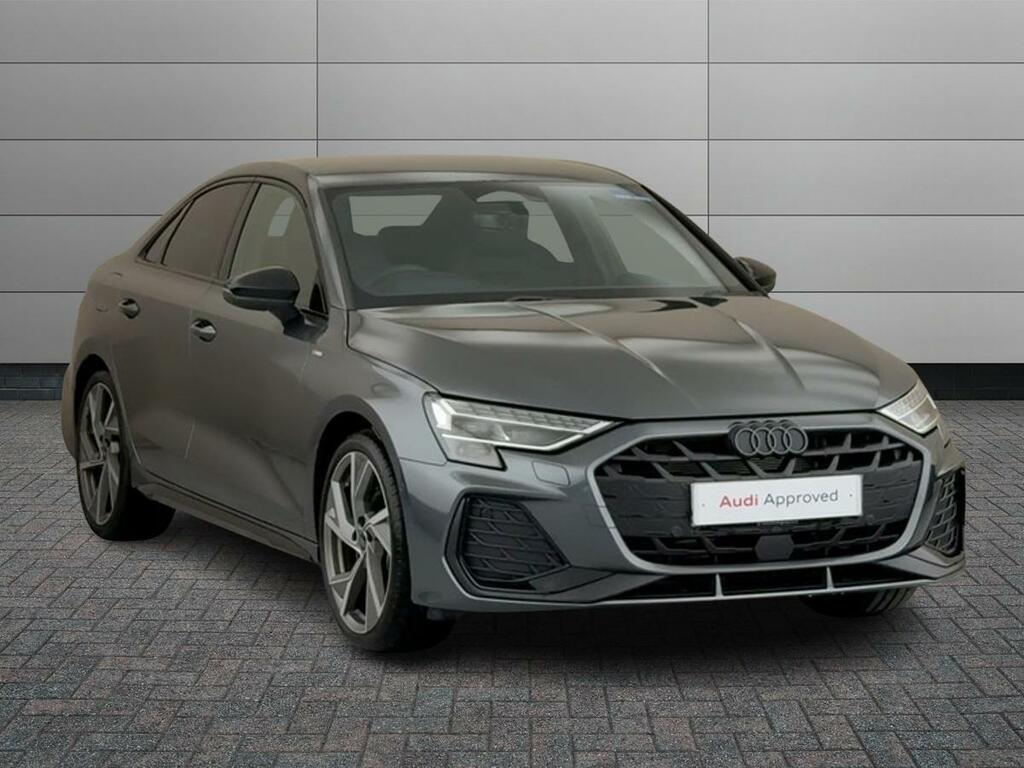 Audi A3 2.0 Tdi Black Edition S Tronic Euro 6 Ss Grey