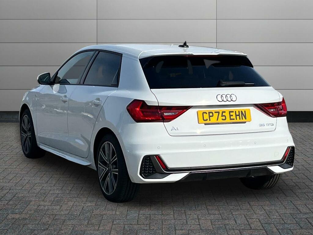Audi A1 1.5 Tfsi 35 S Line Sportback S Tronic Euro 6 Ss White #2