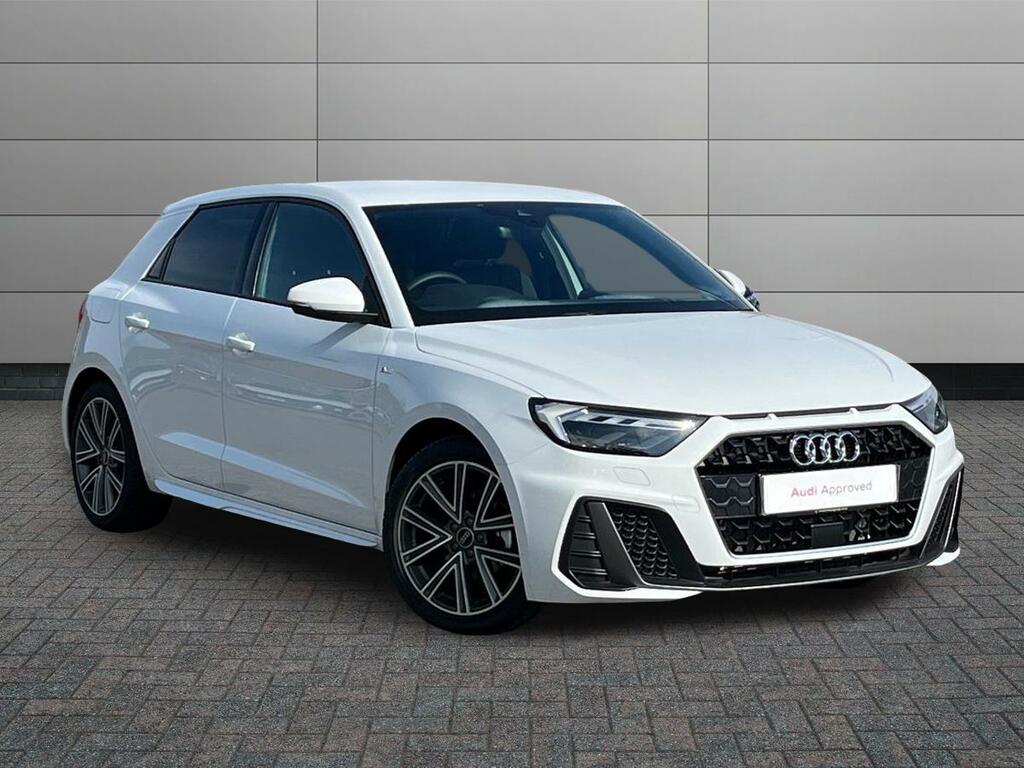 Audi A1 1.5 Tfsi 35 S Line Sportback S Tronic Euro 6 Ss White