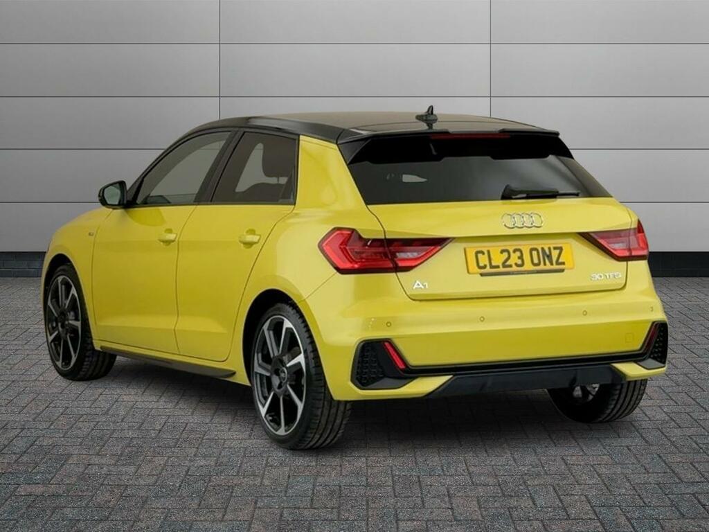 Audi A1 1.0 Tfsi 30 Black Edition Sportback Euro 6 Ss 5 Yellow #2
