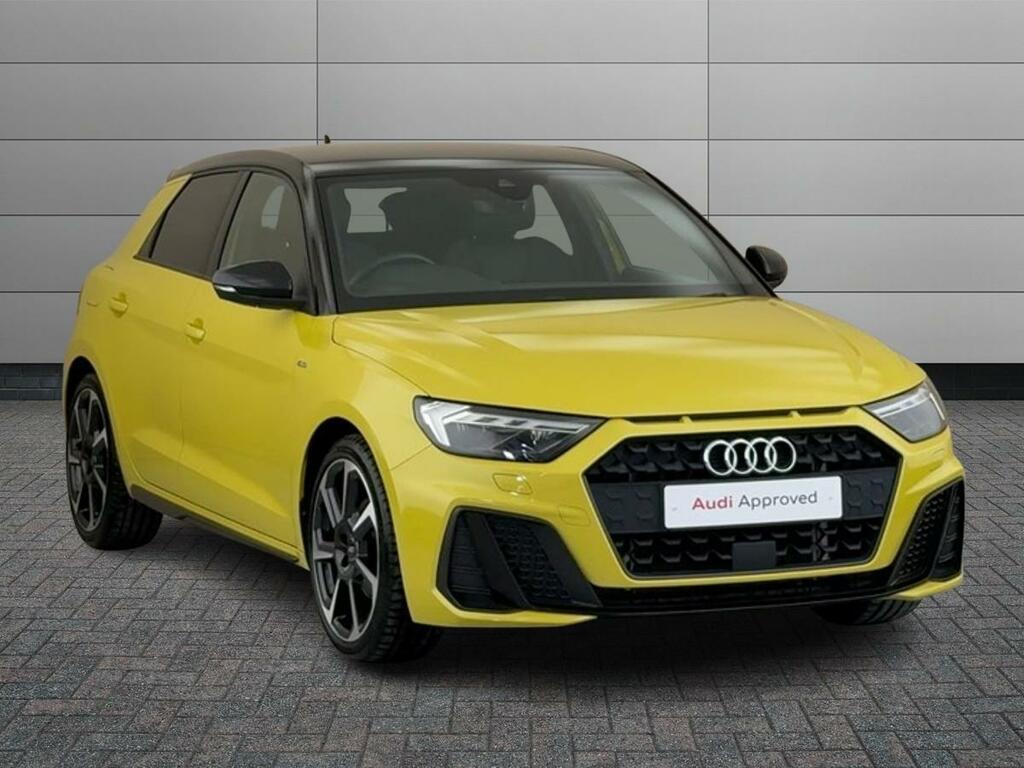 Audi A1 1.0 Tfsi 30 Black Edition Sportback Euro 6 Ss 5 Yellow