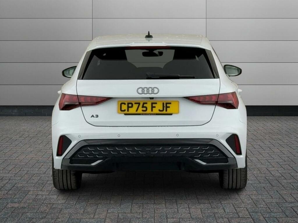 Audi A3 2.0 Tdi S Line Sportback S Tronic Euro 6 Ss White #6