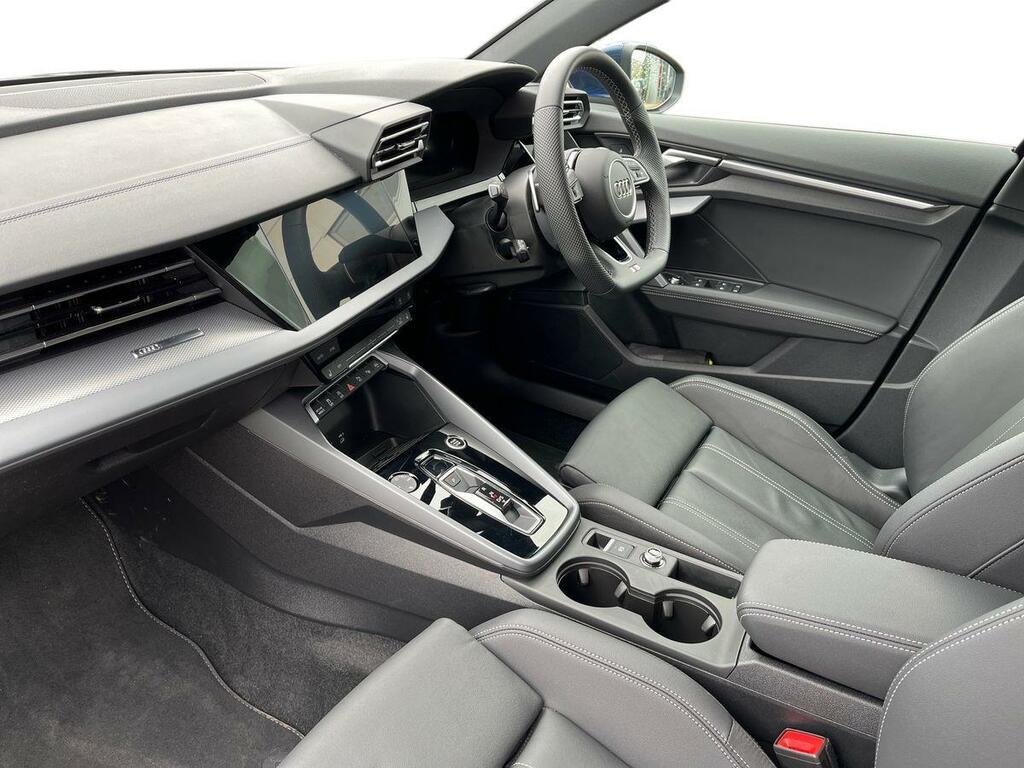 Audi A3 1.5 Tfsi 30 S Line Sportback S Tronic Euro 6 Ss Blue #3
