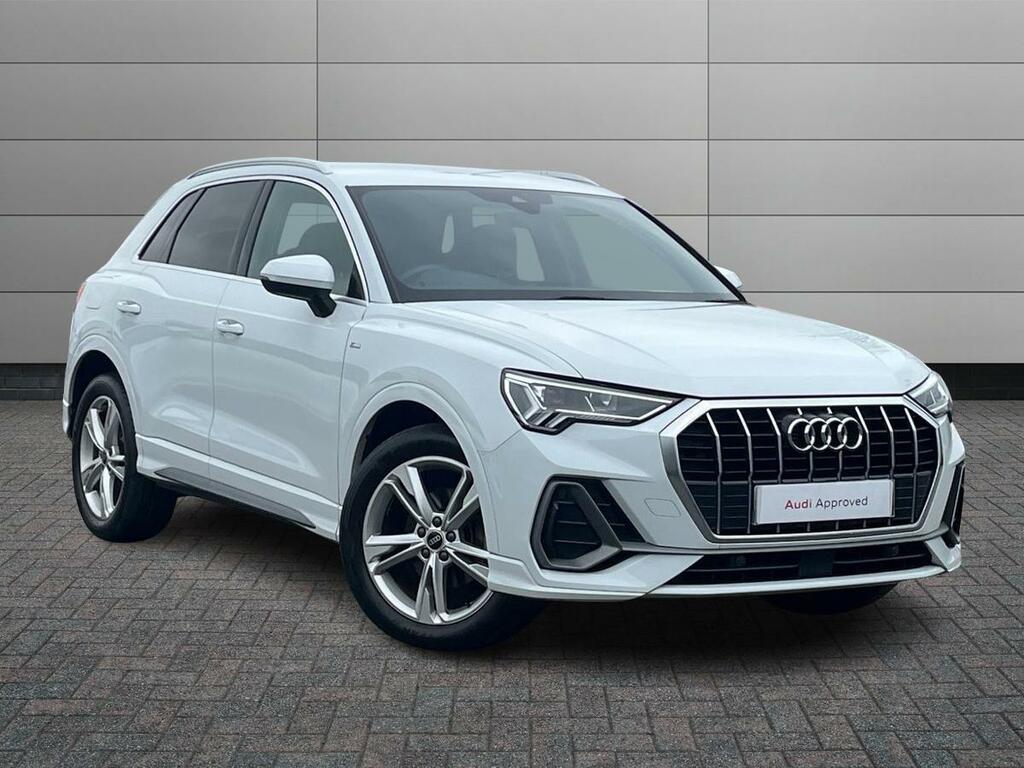 Audi Q3 2.0 Tdi 35 S Line S Tronic Euro 6 Ss White