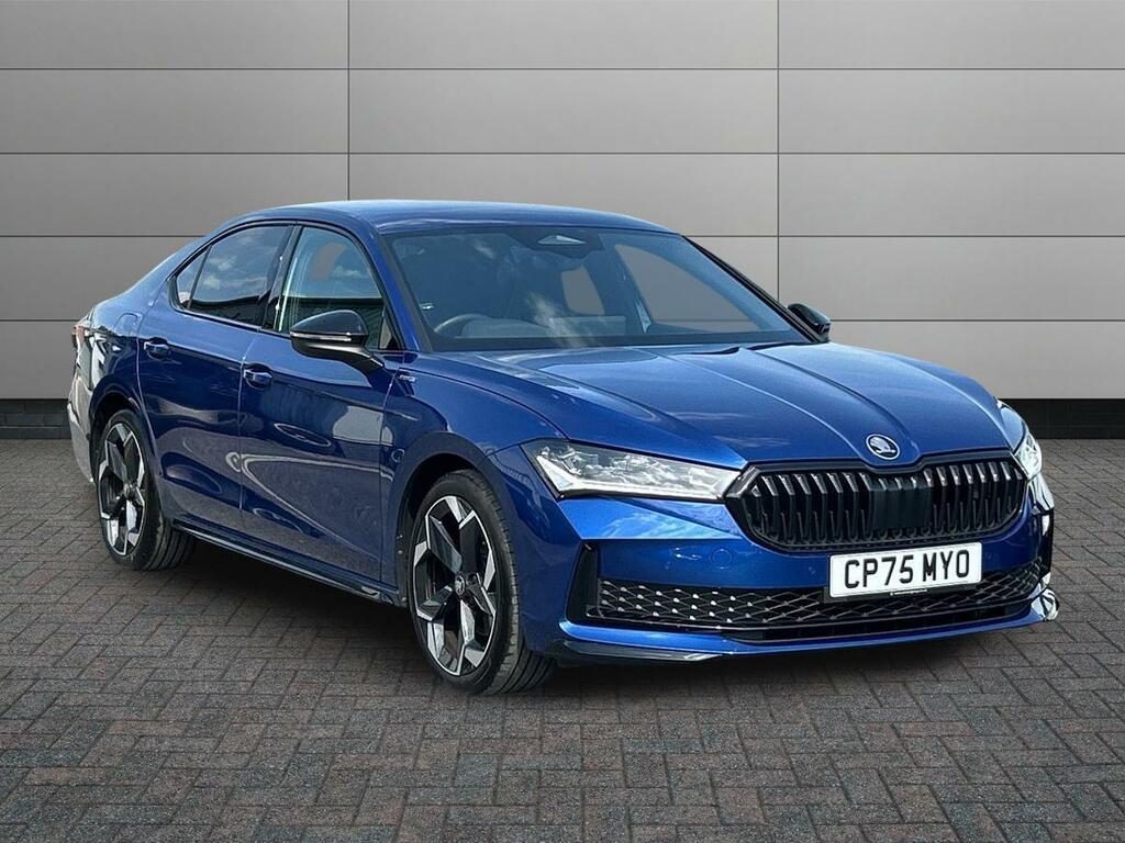 Skoda Superb 2.0 Tdi Sportline Dsg Euro 6 Ss Blue