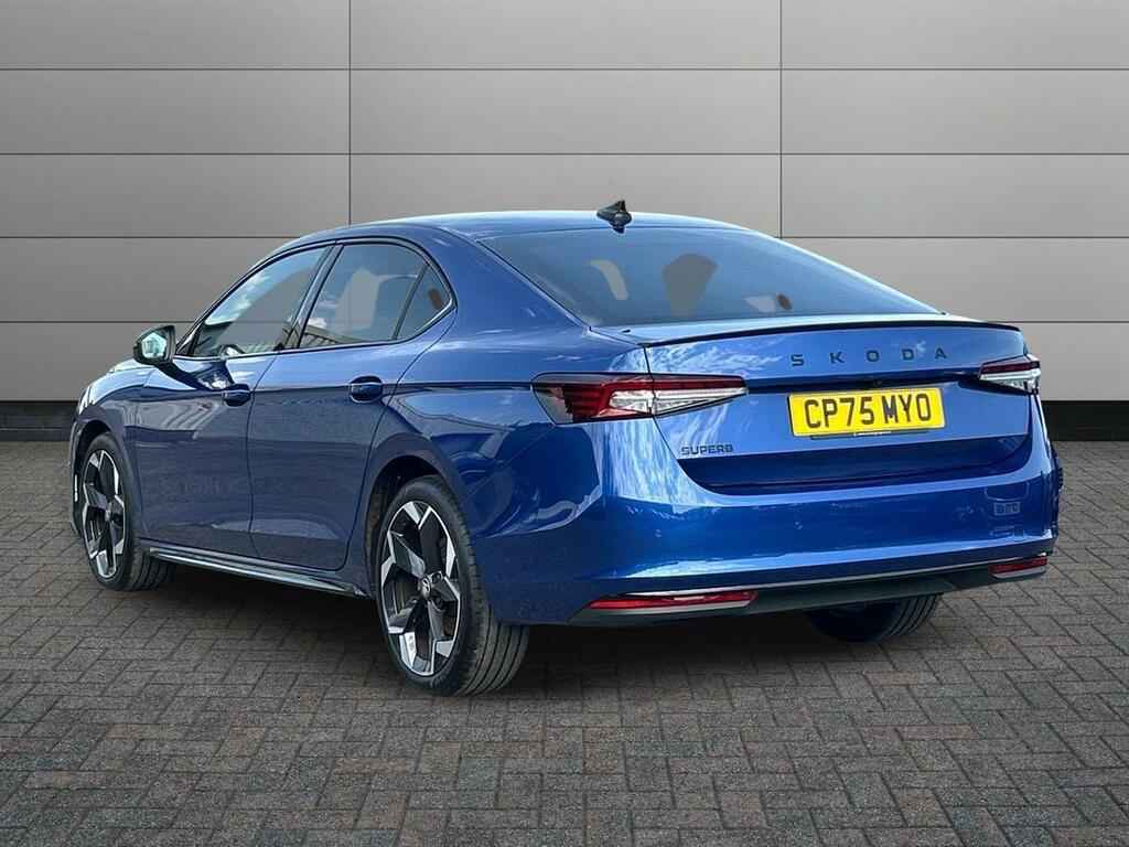 Skoda Superb 2.0 Tdi Sportline Dsg Euro 6 Ss Blue #2