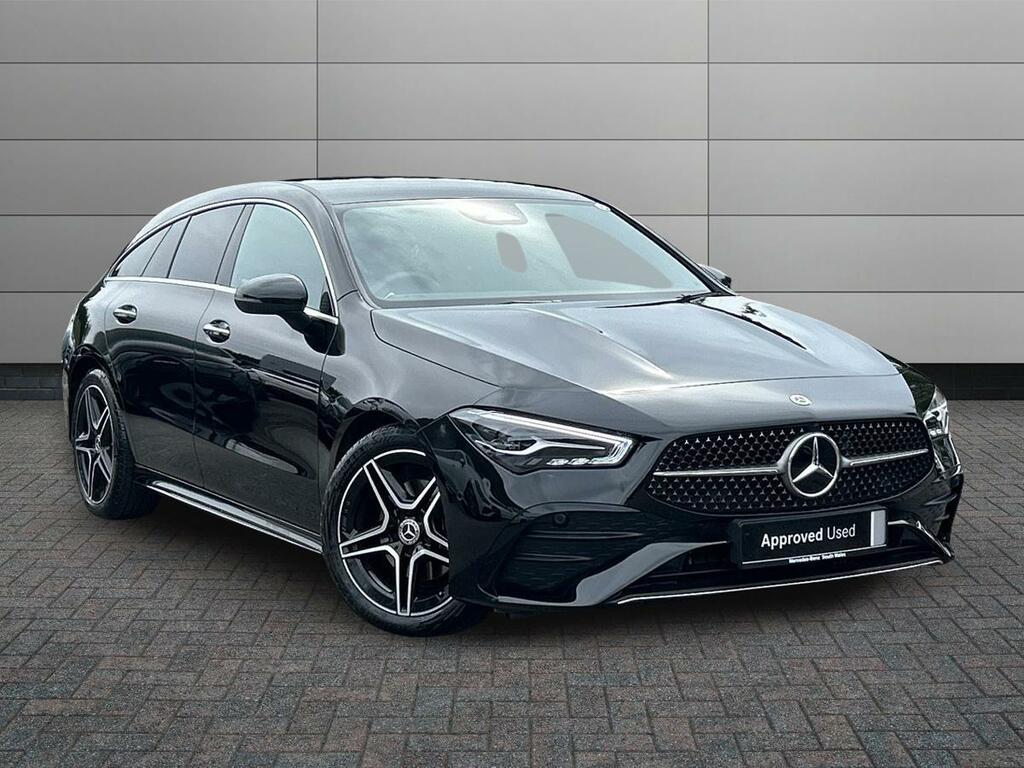 Mercedes-Benz CLA Class 1.3 Cla180h Mhev Amg Line Executive Shooting Bra Black