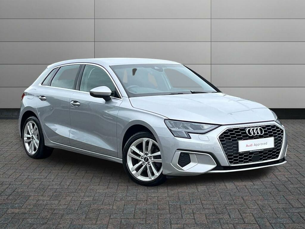 Audi A3 1.5 Tfsi 35 Sport Sportback S Tronic Euro 6 Ss Silver