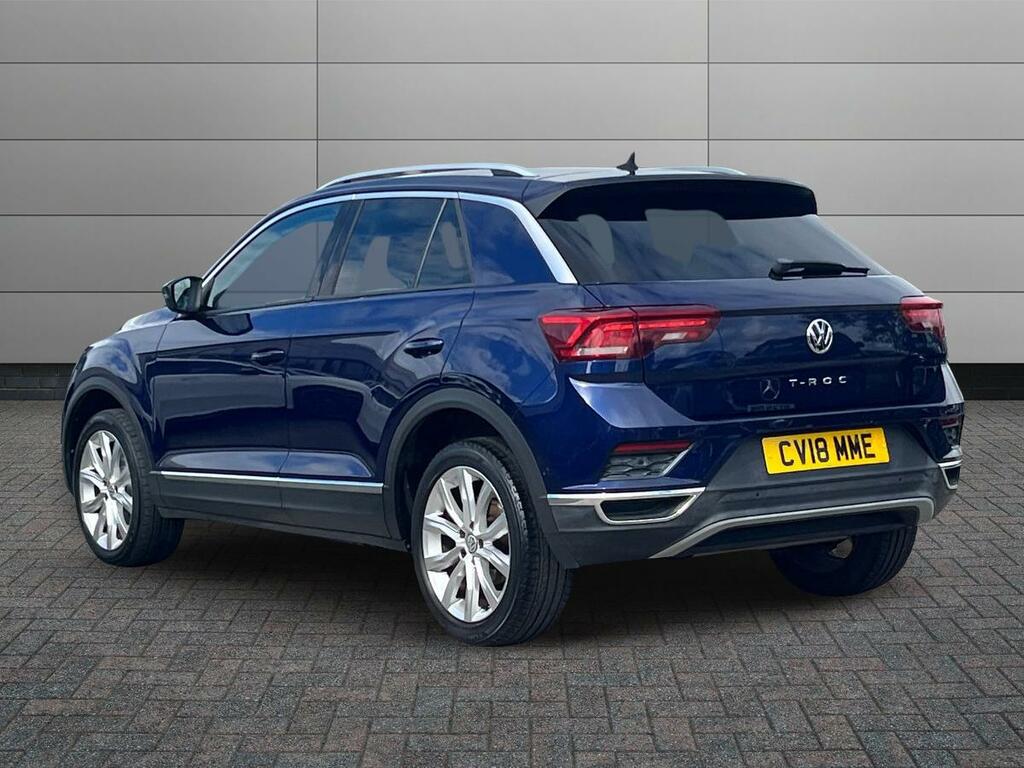 Volkswagen T-Roc 1.5 Tsi Evo Sel Euro 6 Ss Blue #2