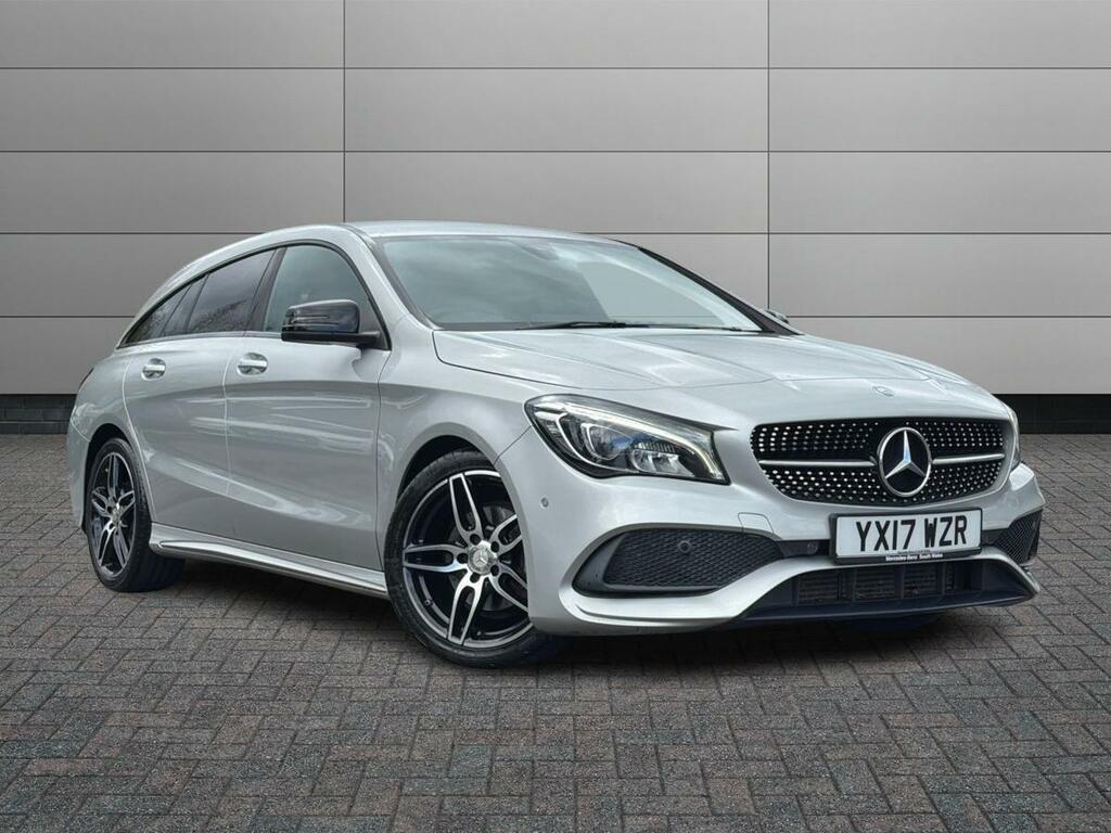 Mercedes-Benz CLA Class 2.1 Cla200d Amg Line Shooting Brake Euro 6 Ss 5 Silver