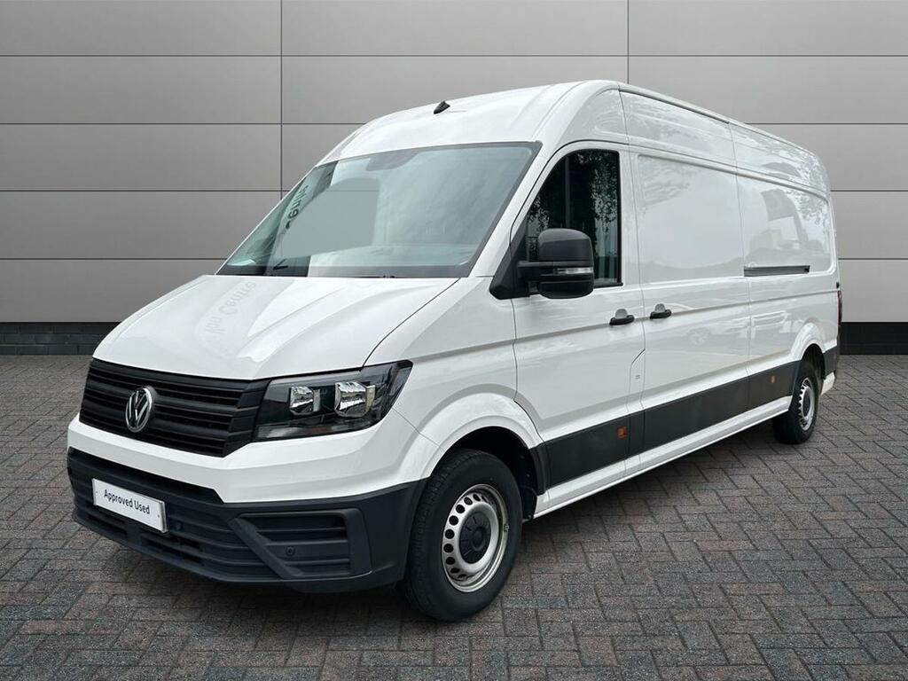 Volkswagen Crafter 2.0 Tdi Cr35 Trendline Fwd Lwb High Roof Euro 6 S White #3