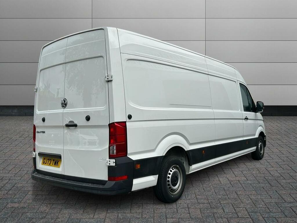Volkswagen Crafter 2.0 Tdi Cr35 Trendline Fwd Lwb High Roof Euro 6 S White #4