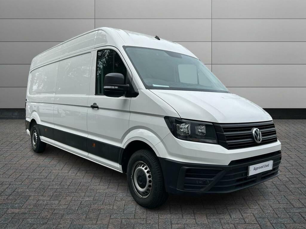 Volkswagen Crafter 2.0 Tdi Cr35 Trendline Fwd Lwb High Roof Euro 6 S White